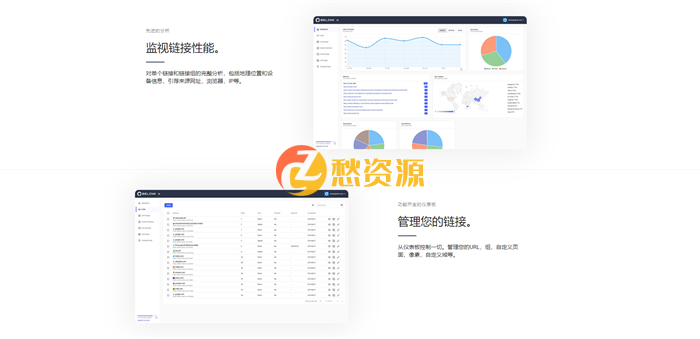 高质量BeLink v1.0.4网站URL缩短器短域名生成源码