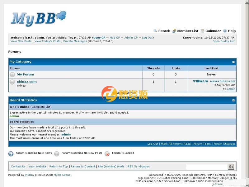 MyBB 国外最好的免费论坛 v1.8.21 英文版