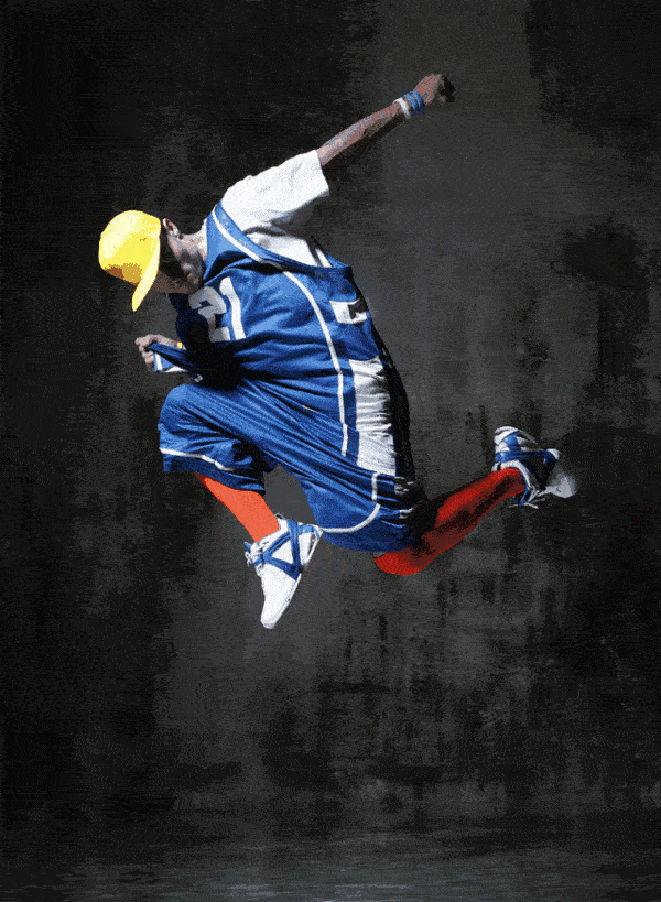 PS一键生成飞溅碎片特效插件