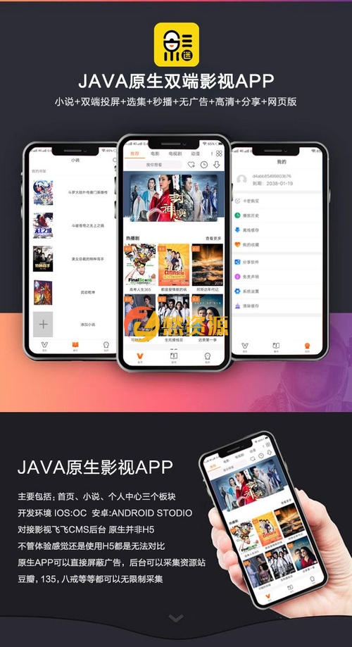 Java高仿抖音短视频APP源码-全栈式实战项目-原生java双端源码+开发视频教程