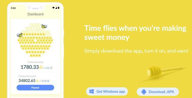 手机电脑挂机轻松赚美金，国外网赚项目Honeygain介绍